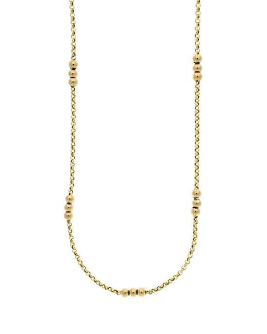 18CT Y/G FANCY NKLT 001